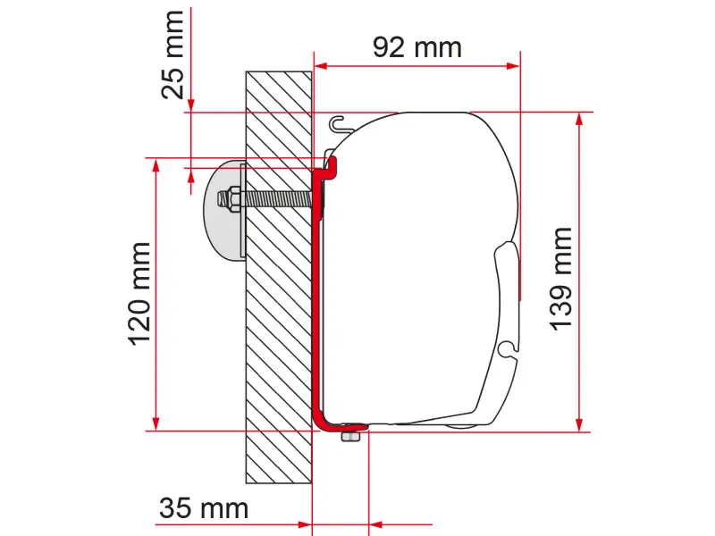 Adattatore per tendalini Fiamma Kit S 400 Reso Gratuito