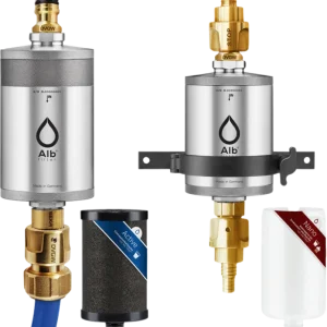 Affare Set di filtri per acqua potabile Alb Filter Pro Camper in acciaio inox Nature