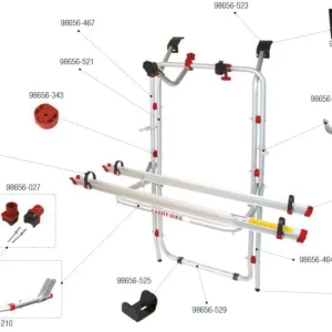 Affare Kit di montaggio Fiamma adatto per Carry Bike Mercedes Vito - Ricambio Fiamma numero 98656-130