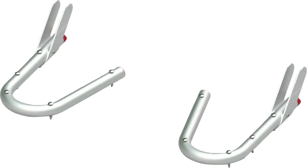 Ultima Occasione Kit staffe di supporto Fiamma per e-bike Carry Bike Caravan XL A Pro 200 - Ricambio Fiamma 98656-903