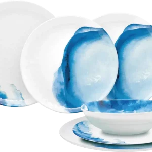 Set di stoviglie in melamina Flamefield Deep Sea 12 pezzi Sconto
