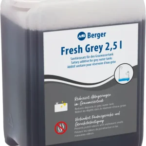 Disgregante sanitario Berger Fresh Grey per serbatoio acque grigie 2,5 litri Soddisfatti O Rimborsati