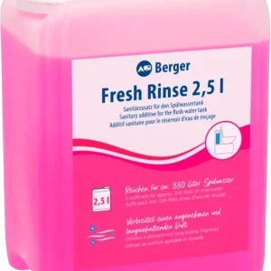 Additivo sanitario Berger Fresh Rinse per serbatoio acque chiare 2,5 l Direttamente Dal Produttore