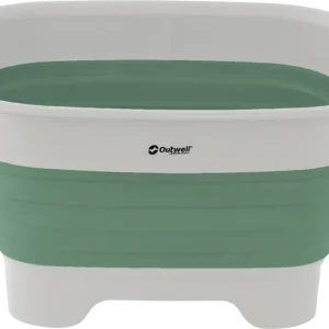 Spedizione Espresso Bacinella con scarico Outwell Collaps verde 33,5 x 30 cm pieghevole