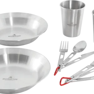 Set di stoviglie Robens Sierra in acciaio inox 6 pezzi Ultime Pezzi
