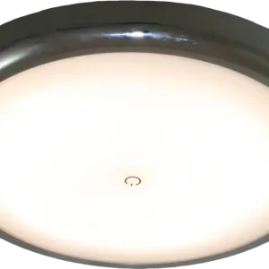 Compra Oggi Stesso Plafoniera a LED Haba Ossona con interruttore touch 17,8 cm / 3 gradazioni / 12 V rotonda cromata
