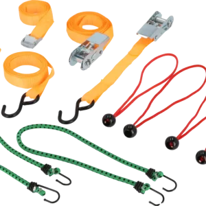 Kit per fissaggio del carico Berger con cinghie 10 pezzi Prezzo Ridotto
