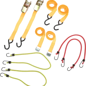 Set di cinghie di tensionamento Berger con cricchetto 8 pezzi Ultima Occasione