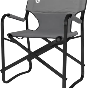 Offerta Sedia da campeggio pieghevole Coleman Deck Chair in acciaio nero
