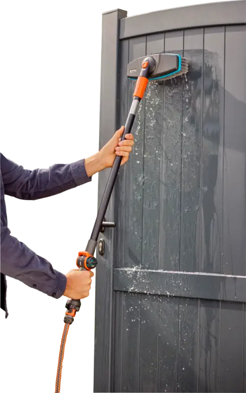 Gardena Cleansystem set di lavaggio con manico Subito Disponibile
