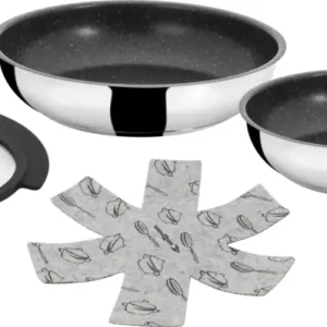 Set di padelle Brunner Academy Double Pan da 4 pezzi A Buon Prezzo