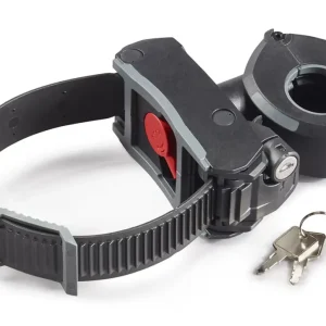 Distanziatore Uebler con chiusura e cinghia dentata per la 1ª bicicletta su portabici a gancio Ultimissimo Modello