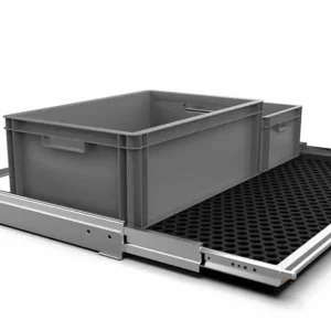 Modulo Vanlife Easygoinc. SLIDEOUT cassetta estraibile posteriore a tutta larghezza per VW Caddy Maxi Ultima Occasione