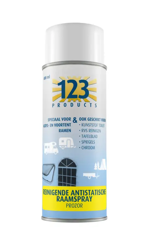 Esclusivo 123 Prodotti Prozor spray antistatico per finestre 400 ml