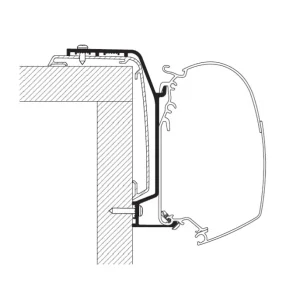 Adattatore per tendalini Thule per tetto Rapido S6 2024 Soddisfatti O Rimborsati