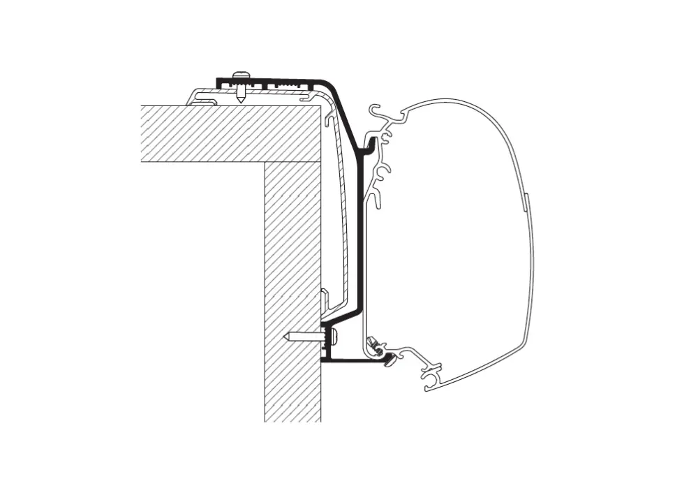 Adattatore per tendalini Thule per tetto Rapido S6 2024 Soddisfatti O Rimborsati
