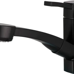 Vendita Finale Miscelatore monocomando Comet CAPRI con soffione estraibile PICCINA nero
