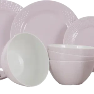 Nuovo Arrivo Set di stoviglie Gimex Royal Line 16 pezzi rosa pastello