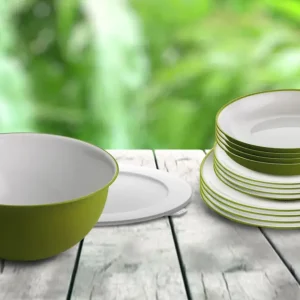 Spedizione Espresso Set di stoviglie Omada 14 pezzi