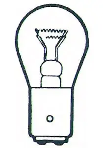Affare Lampadina BA 15s 12V 5/21W