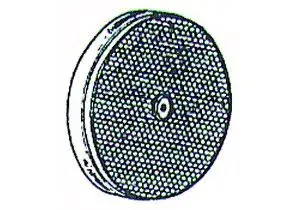 Soddisfatti O Rimborsati Catadiottro ∅ 6 cm bianco