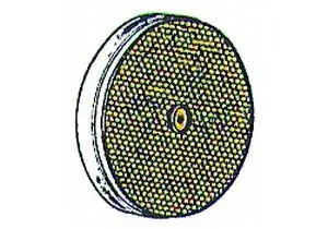 Catadiottro ∅ 6 cm arancione Sconto