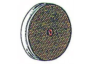 Catadiottro ∅ 6 cm rosso Miglior Prezzo