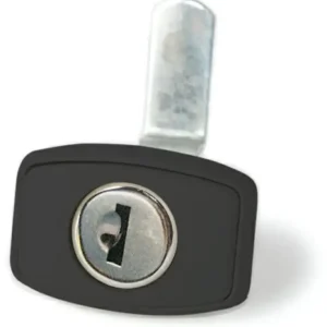 Super Prezzo Serratura in metallo Fap con cornice in plastica Nero