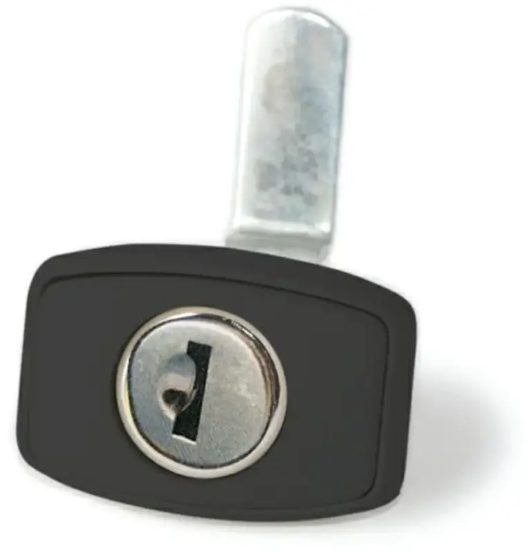 Super Prezzo Serratura in metallo Fap con cornice in plastica Nero