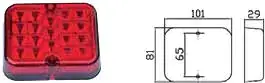 Compra Online Fanale posteriore a LED per la nebbia 12V