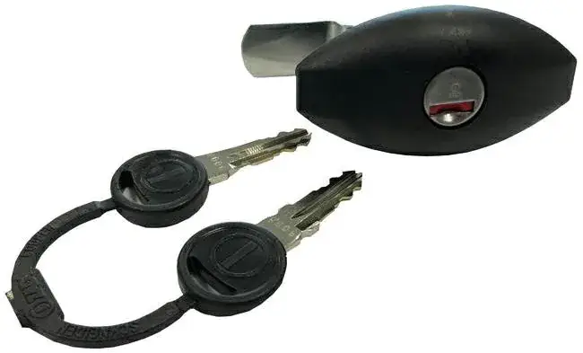 Serratura per portellone Zadi Nero Promozione Esclusiva