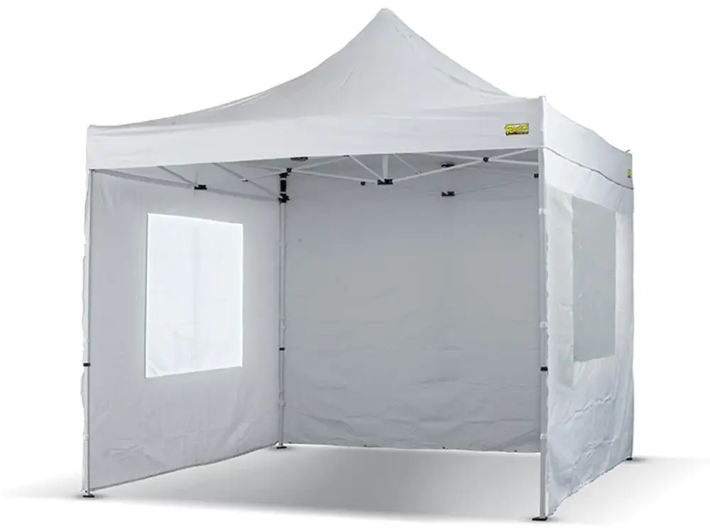 Prezzo Scontato Telo laterale Bertoni con finestra per gazebo Piramide 3 m Bianco