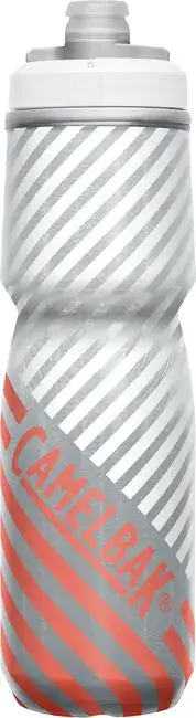 Borraccia Camelbak Podium® Chill™ Outdoor 0.71L Grey/Coral Stripe Offerta Speciale