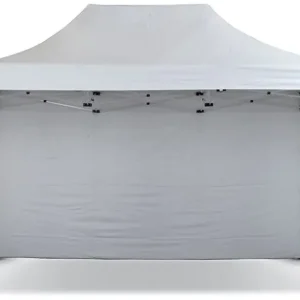 Telo laterale Bertoni per gazebo Piramide 4,5 m Bianco Ultima Occasione