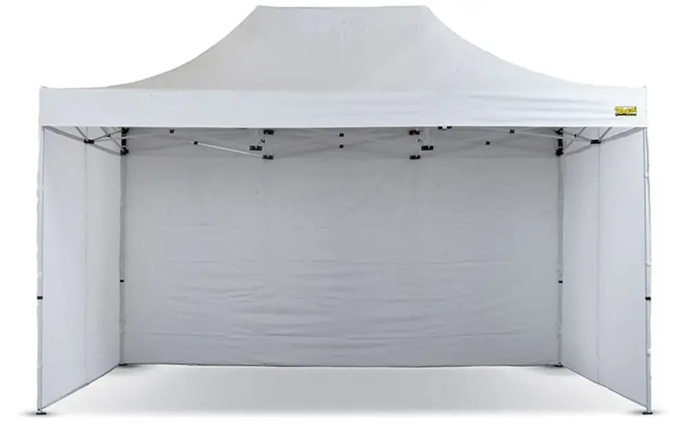 Telo laterale Bertoni per gazebo Piramide 4,5 m Bianco Ultima Occasione