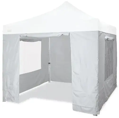 Kit di 4 pareti laterali Bertoni per gazebo Rapido 300 Bianco Reso Gratuito